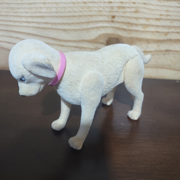 Barbie Doll Luv Me 3 Taffy Mom Dog Pink Collar Jointed Bobble Head replacement - Picture 2 of 8